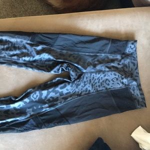 Lululemon cheetah mesh leggings